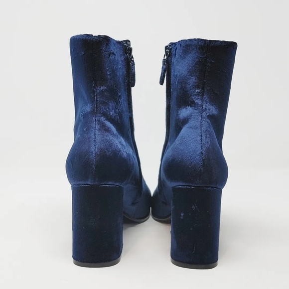 Balenciaga Blue Velvet Bootie Size 40 - Picture 4 of 6